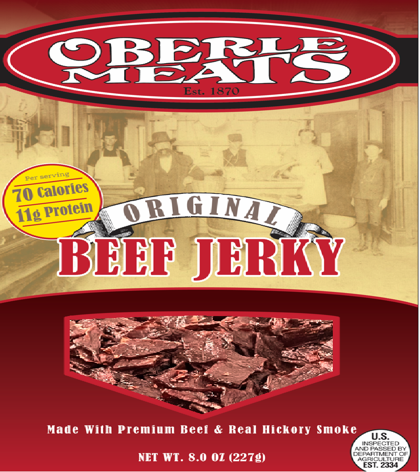New! - 8oz Original Beef Jerky